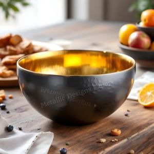 Candelabros votivos contemporáneos de metal dorado y negro, regalos únicos, agregue estilo a su espacio, otros candelabros, linternas - Product Image 6