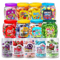 Bonbon Gélifié Gommeux en Gros en Forme de Globe Oculaire 3D 4D Halal Sucré-Acide Rempli de Confiture Fruité, Confiserie à Mâcher