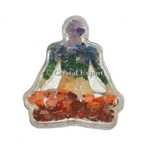 Pierre précieuse sculptée Bouddha Orgonite Guérison Bouddha Guérison Reiki Orgone Produits Cadeau d'affaires orgone de qualité - Product Image 1
