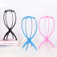 Supports de perruque en PVC plastique, supports de coiffure, cadres et cintres pour perruques, 14 pouces, pour femmes adultes, fabricants