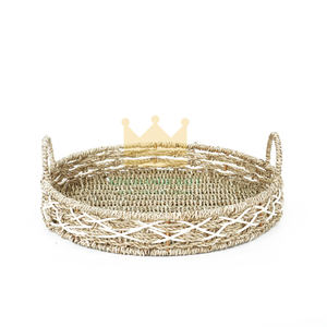 Tejido de ratán para el desayuno, accesorio decorativo para el hogar, para bebidas y aperitivos, hecho en estilo Simple de Vietnam - Product Image 3