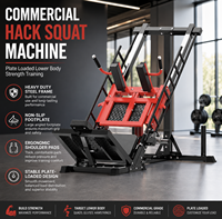 Máquina de prensa de piernas para el hogar, máquina de sentadillas y prensa de piernas inversa, equipo de fitness todo en uno para ejercicios de piernas en casa