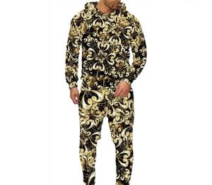 Chándal Sublimado Personalizado de Alta Calidad para Hombre, Transpirable, Cómodo, Antiarrugas, con Capucha, Últimos Diseños, Color Sólido - Product Image 4