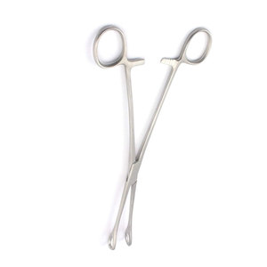 Pinzas Quirúrgicas de Acero Inoxidable al por Mayor, Mini Forester (Esponja) Ranuradas, 9.5 Pulgadas, Rectas, con Mordazas Ovaladas Fenestradas y Dentadas - Product Image 5