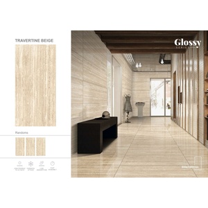 600x1200mm Calacatta Grey Carreaux de porcelaine haute brillance 20mm 120x60cm 2x4ft Grandes dalles aspect marbre pour salle de bain intérieure extérieure - Product Image 2