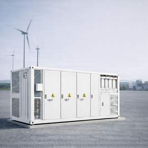 ระบบกักเก็บพลังงานแบบคอนเทนเนอร์ขนาด 20 ฟุต 5 เมกะวัตต์ชั่วโมง ใช้แบตเตอรี่ลิเธียมไอออนฟอสเฟต (LiFePO4) ระบายความร้อนด้วยอากาศ เชื่อมต่อกับระบบไฟฟ้า (Grid-Tied) และแบบออฟกริด (Off-Grid) พร้อมระบบควบคุมพลังงาน (EMS) - Product Image 1