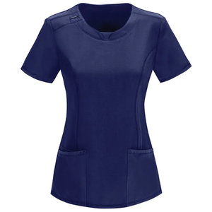 Personalizado Hombres Mujeres Logotipo Personalizado Cuello en V Uniformes de enfermera Conjuntos Doctor Enfermeras Dental Hospital Uniforme Conjuntos Top Jogger Pantalones Scrubs Trajes - Product Image 6