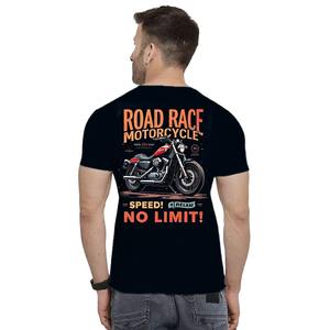 T-shirt en coton confortable pour homme avec tissu doux au toucher, coupe classique, adapté au bureau, aux voyages et aux loisirs - Product Image 1