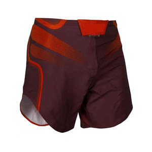 Pantalones cortos Mma con estampado de sublimación de poliéster 100% hechos a medida haz tu propio logotipo pantalones cortos de lucha Muay Thai - Product Image 2