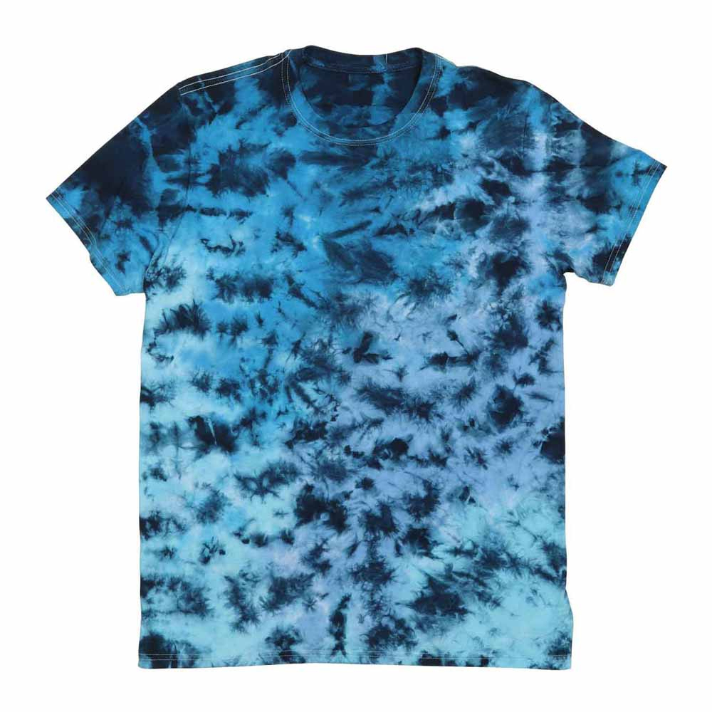 Colortone Patriotic Tie Dye T-Shirt - Hand-Dyed 100% Cotton Tee For Youth & Adults (Red, White, Blue) - View #10