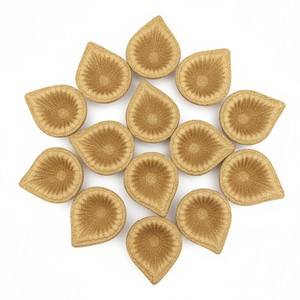 Lámpara de Perfume de Madera Orgánica Ecológica Hecha a Mano de 3 Pulgadas, Paquete de 12, Incienso Indio Sin Químicos para Uso en Festivales Religiosos y Pooja - Product Image 2