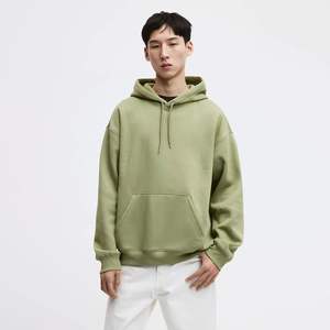 Haute Qualité Hommes Casual Muscle Hoodies Personnalisé En Vrac En Gros Brodé Tricoté Blanc Uni 100% Coton À Séchage Rapide Respirant - Product Image 2