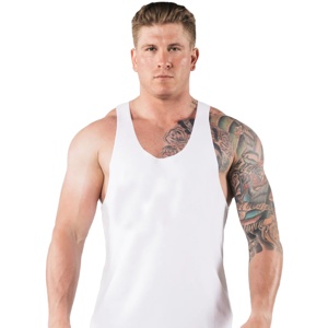 Streetwear <b>Oversized</b> Cropped Gym Tank <b>Top</b> Custom Cut Off Sleeveless T-shirt Printing Muscle Shirt Acid Wash Graphic Men <b>Vest</b> - Product Image 1