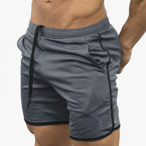 Short de boxe en toile pour homme, taille élastique, entraînement de course, musculation, jogging, 2024 - Product Image 2