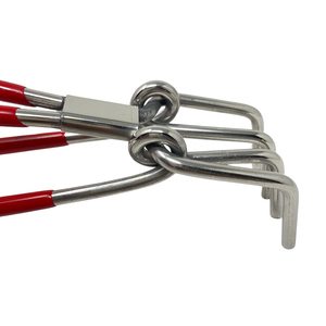 Grossiste Lève-pot en acier inoxydable avec poignée enduite de vinyle pince à ustensiles multifonctionnelle pour marmites chaudes pince à fil utilitaire Pakkad - Product Image 4