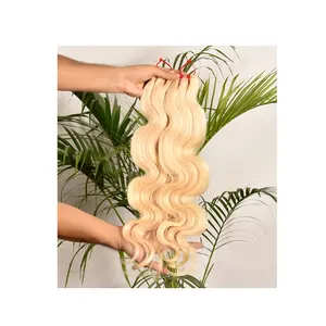 اشترِ وصلة شعر فاخرة لموجة الشعر Blonde 613 مصنوعة من شعر بشري ريمي فيرجن بنسبة 100% للبيع من قِبل المصدرين