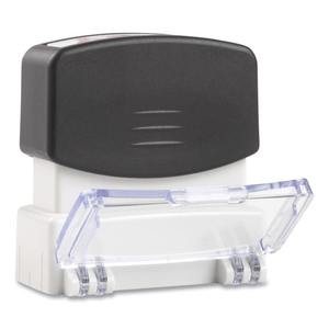 Sello de Plástico Preentintado Azul de un Solo Color para Uso en Oficina, Sello Universal para Mensajes por Correo Electrónico - Product Image 3