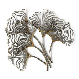 Modern Metal <b>Leaf</b> <b>Wall</b> Decoration Hanging Arts Crafts <b>Wall</b> <b>Decor</b> Decorative Gift Ideas - Product Image 1