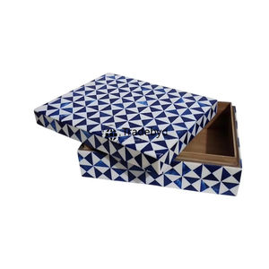 Boîte à bijoux Masterpiece d'incrustation de résine Tradebyd pour l'affichage artistique à la maison de cadeau de stockage - Product Image 4