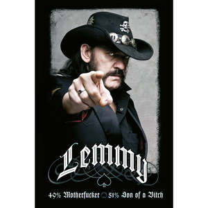 Affiche sur toile de style moderne Motrhead Lemmy Kilmister pour utilisation murale - Product Image 3