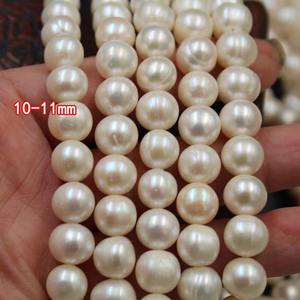 Perlas de Agua Dulce Blancas Genuinas Sueltas de 5mm, 6mm, 7-8mm, 8mm, 10mm, Grado AAA, Certificadas por Terceros, Naturales para Bisutería - Product Image 4