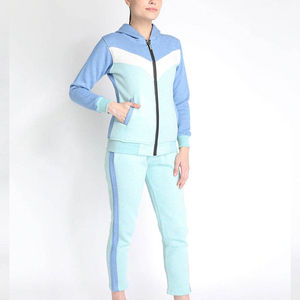 Algodón/poliéster Fleece Sports Teck Plain Slim Fit Diseño personalizado Chándal Plain Dyed Plus OEM Disponible Adultos Chándal Fleece - Product Image 6