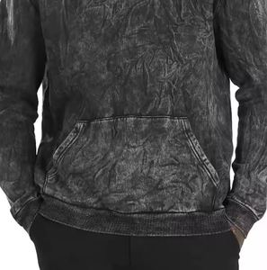 Men Acid Wash Hoodies / New Fashionable Street Wear Men Comfortable Breathable Acid Wash Hoodies - Product Image 5