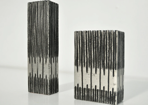 Gran oferta, jarrón decorativo fundido de Metal plateado, jarrón de flores de aluminio moderno, urna hecha a mano, jarrón decorativo de mesa de Metal - Product Image 3