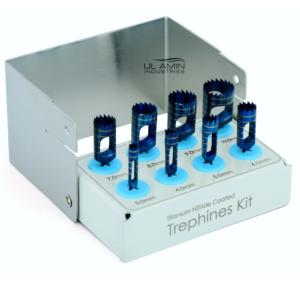 Herramientas de cirugía de implantes dentales de alta calidad UL AMIN, taladros de trépano manuales de 4mm con marcas de profundidad de acero inoxidable - Product Image 4