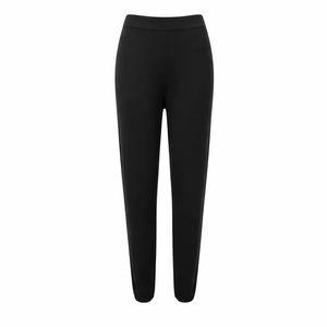 Pantalones de Mujer de Punto de Algodón y Elastano Transpirables, Tejido Elástico Suave, Cintura Alta, Ajuste Delgado, Cómodos y Casuales para Uso Diario - Product Image 2