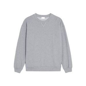 เสื้อสเวตเตอร์คอกลมสำหรับผู้ชาย,เสื้อกันหนาวสีพื้นโลโก้ที่กำหนดเอง - Product Image 1