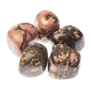 Rodonita natural de alta calidad, Chakra de cristal caído, pulido a granel, Guijarro curativo, ágata, piedra de cristal, artesanías, mayorista - Product Image 2