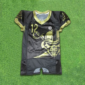 เสื้อฟุตบอลอเมริกันแบบระเหิดที่กำหนดเองผู้ผลิตจากปากีสถาน - Product Image 4