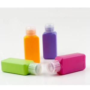 ขวดเครื่องสำอางพลาสติกขนาด100มล. 200มล. ทรงสี่เหลี่ยมพิมพ์โลโก้หลากสีมาตรฐาน ISO 9001 - Product Image 6
