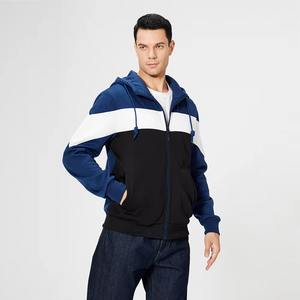 Men's Retro Style Athletic Tracksuit New ColorBlock Zip Pullover Breathable Vintage Streetwearcasual Fashion for Spring OEM - Product Image 6