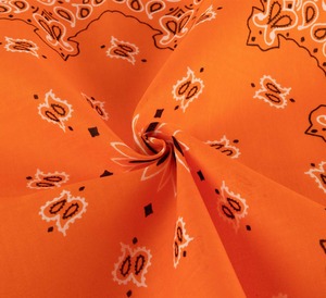 Pañuelos de algodón estilo Hip Hop para adultos, nuevo diseño, bufandas cuadradas de calavera multifuncional, estampado Digital marrón, punto de letra - Product Image 4