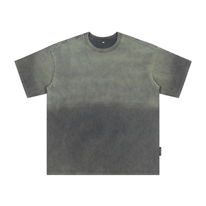 เสื้อยืดผ้าฝ้ายสำหรับผู้ชายเสื้อยืดโลโก้แบรนด์ตามสั่งดีไซน์ใหม่แนวสตรีท - Product Image 6