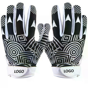 Vente en gros de gants de réception de football avec logo personnalisé pour hommes et poignées personnalisées Meilleur prix pour gants de football américain - Product Image 3