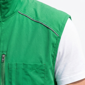 Chaleco Cortavientos Moderno de Diseño Personalizado para Hombre con Múltiples Bolsillos, Chaleco Cortavientos sin Mangas de Alta Calidad - Product Image 4