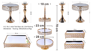 Moderno Set di 8 pezzi in metallo per torte riutilizzabili in cristallo motivazionale decorazioni per la casa per la "festa della casa <span class=keywords><strong>dolce</strong></span> che ispira la casa" - Product Image 3