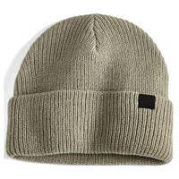 Bonnet en tricot plat réglable imperméable en spandex/coton - Unisexe Adulte Automne Hiver Style urbain Design personnalisé