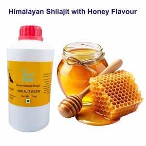 100% Original Himalayan Shilajit resina de alta calidad ácido fúlvico rico sabor a arándano 1kg contenedor de plástico al vacío empaquetado - Product Image 2