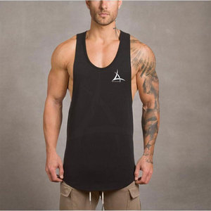 Venta directa de fábrica, camiseta sin mangas de gimnasio para hombres, camiseta sin mangas de gimnasio hecha de alta calidad para hombres 2025, camiseta sin mangas para ejercicio - Product Image 1