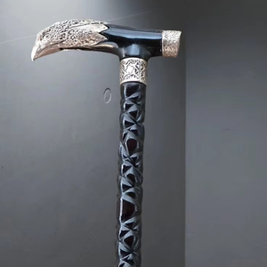 ด้ามจับแบบคลาสสิกเขาควายปรับขนาดได้ตามต้องการด้ามจับไม้เขาควายธรรมชาติสีธรรมชาติ - Product Image 1