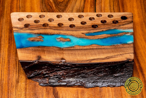 High Gloss Handmade Epoxy Resin <b>Pen</b> <b>Holder</b> Stylish Modern Design Durable Office Desk Organizer for Corporate Branding - Product Image 3