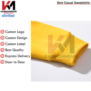 Premium Mens Heavyweight 450gsm Sweats 100% Coton Pull Streetwear Sweat Puff Print Design Luxe Qualité Hiver - Product Image 6