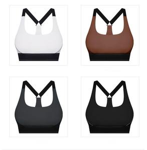 2025 ACTIF GROS SANGLES AJUSTÉES HIGH IMPACT FITNESS SPORT SOUTIEN-GORGE FEMMES FITNESS SPORTS ANTICHOC GYM YOGA BRA TOP - Product Image 3