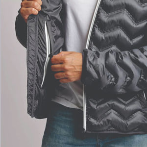 Veste bouffante d'hiver personnalisée pour hommes Veste bouffante de haute qualité Manteau à capuche fantaisie à impression complète Vestes bouffantes de créateur de luxe - Product Image 3