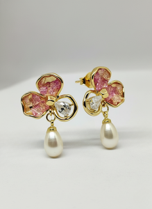 Pendientes Elegantes de Imitación de Perla Chapados en Oro de 18k para Mujer, Moda 2026, Venta al por Mayor - Product Image 4