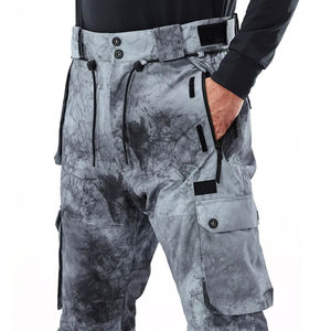 Fabrication en usine de pantalons de ski professionnels élégants pour hommes pantalons de ski de snowboard imprimés personnalisés et respirants coupe-vent imperméables - Product Image 4